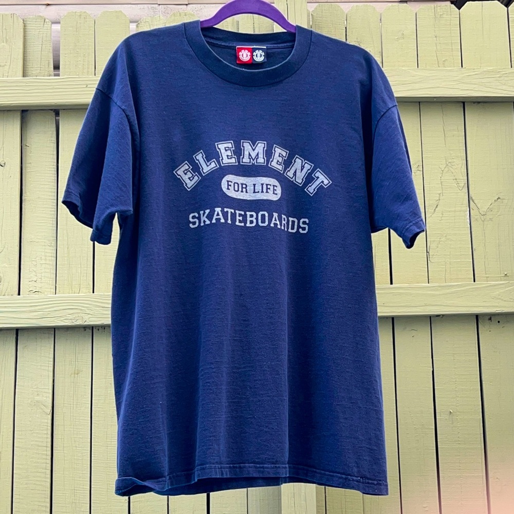 VINTAGE NAVY BLUE ELEMENT T-SHIRT